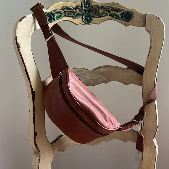 Coach | Bags | Vintage Coach Brown Belt Bag Fanny Pack Crossbody